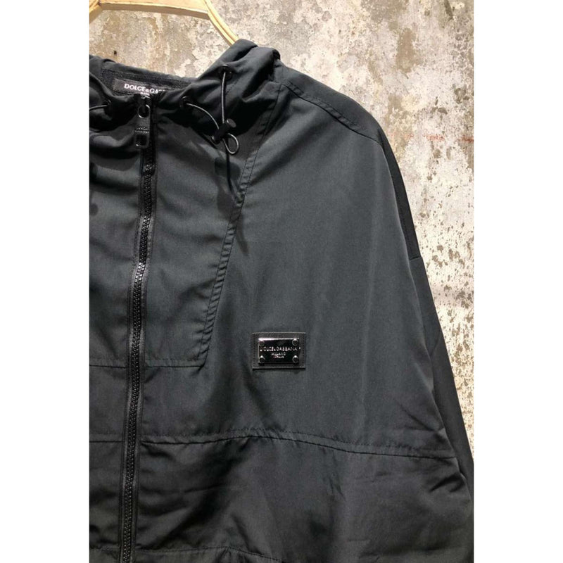 Black Tracksuit with Metal Logos
