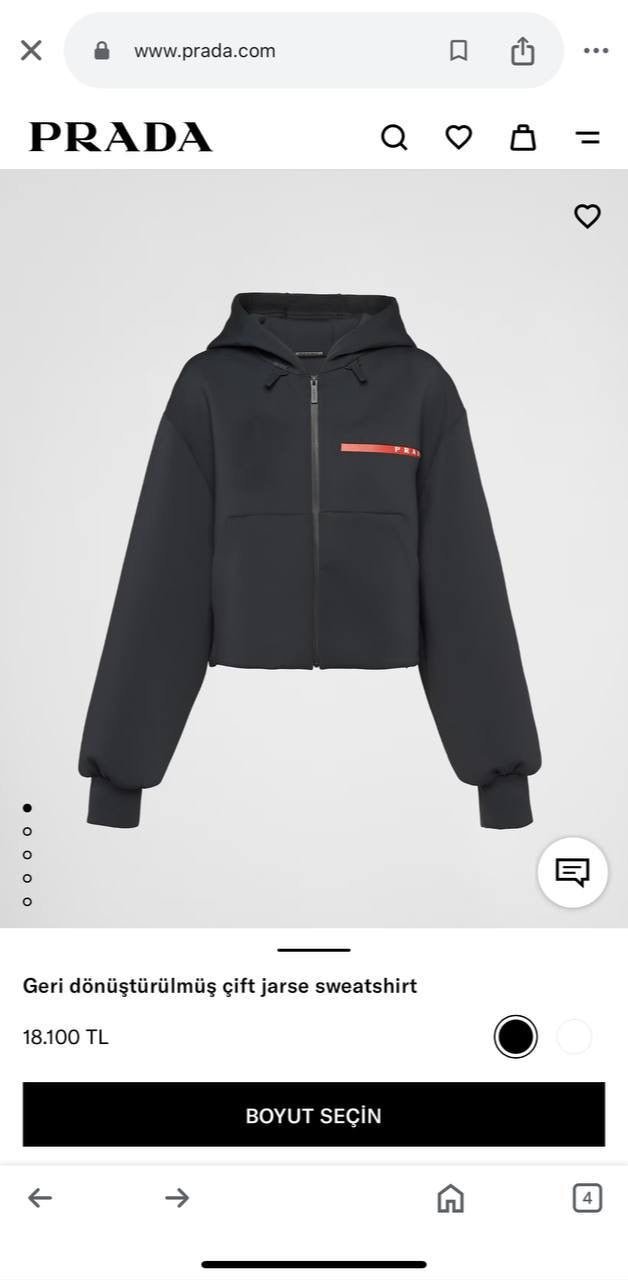 Black “Re-Nylon” Tracksuit