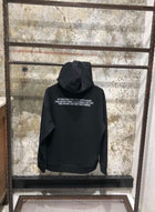 Black Cotton Hoodie