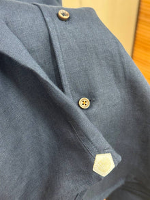Dark Blue Linen Set