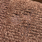 Brown Wool Polo Sweater