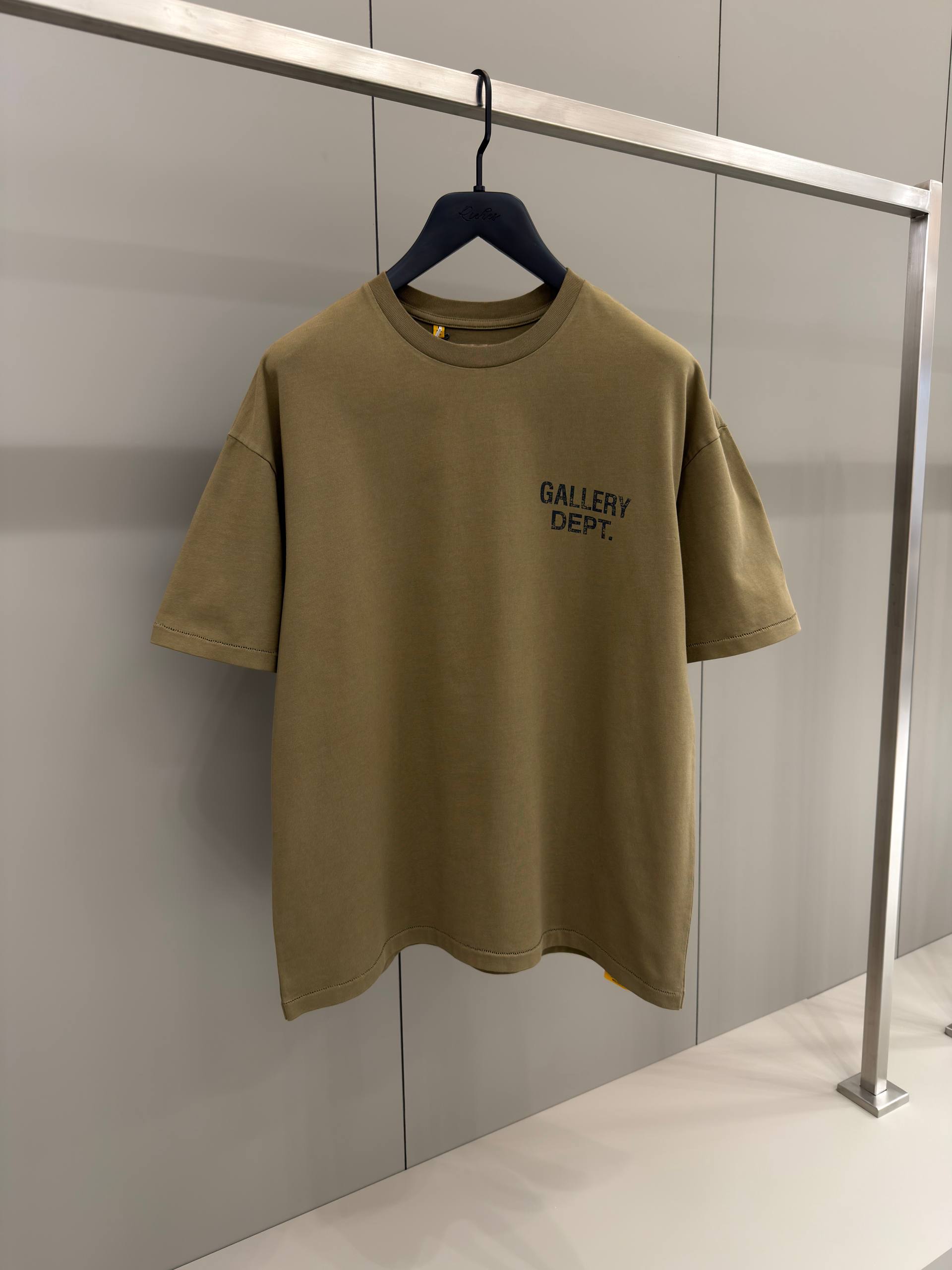 Military Green Cotton T-shirt