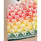 Monogram Colorful Satin Summer Set 2 pieces