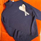 Dark Blue Wool Sweater