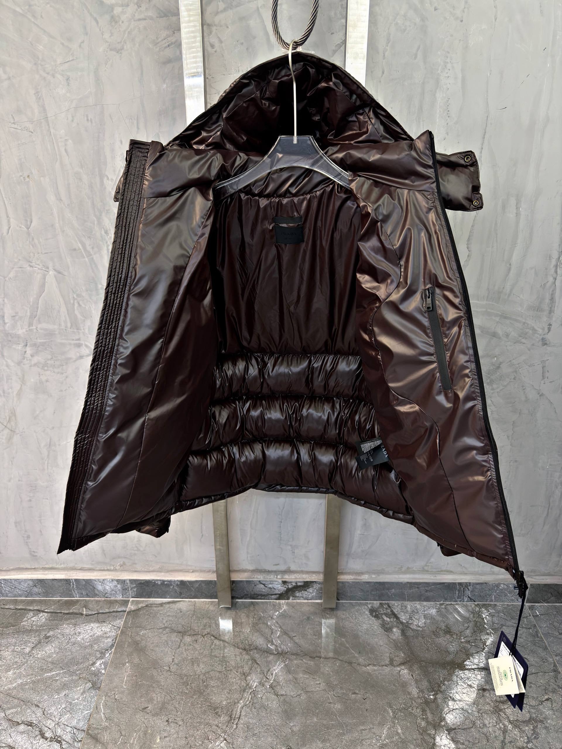 Puffer Jacket with Goose Feathers