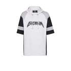 White Hooded Oversized T-shirt