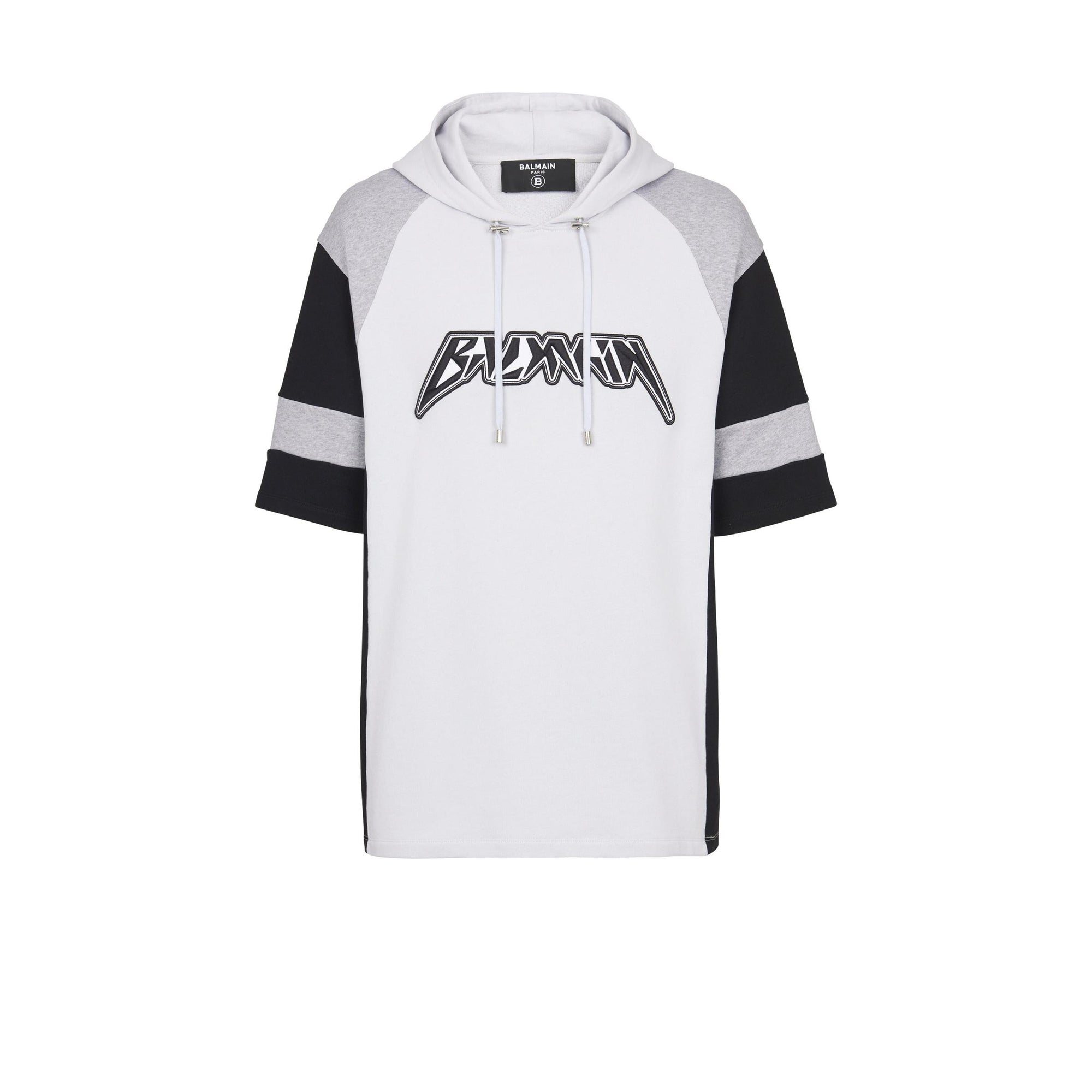 White Hooded Oversized T-shirt