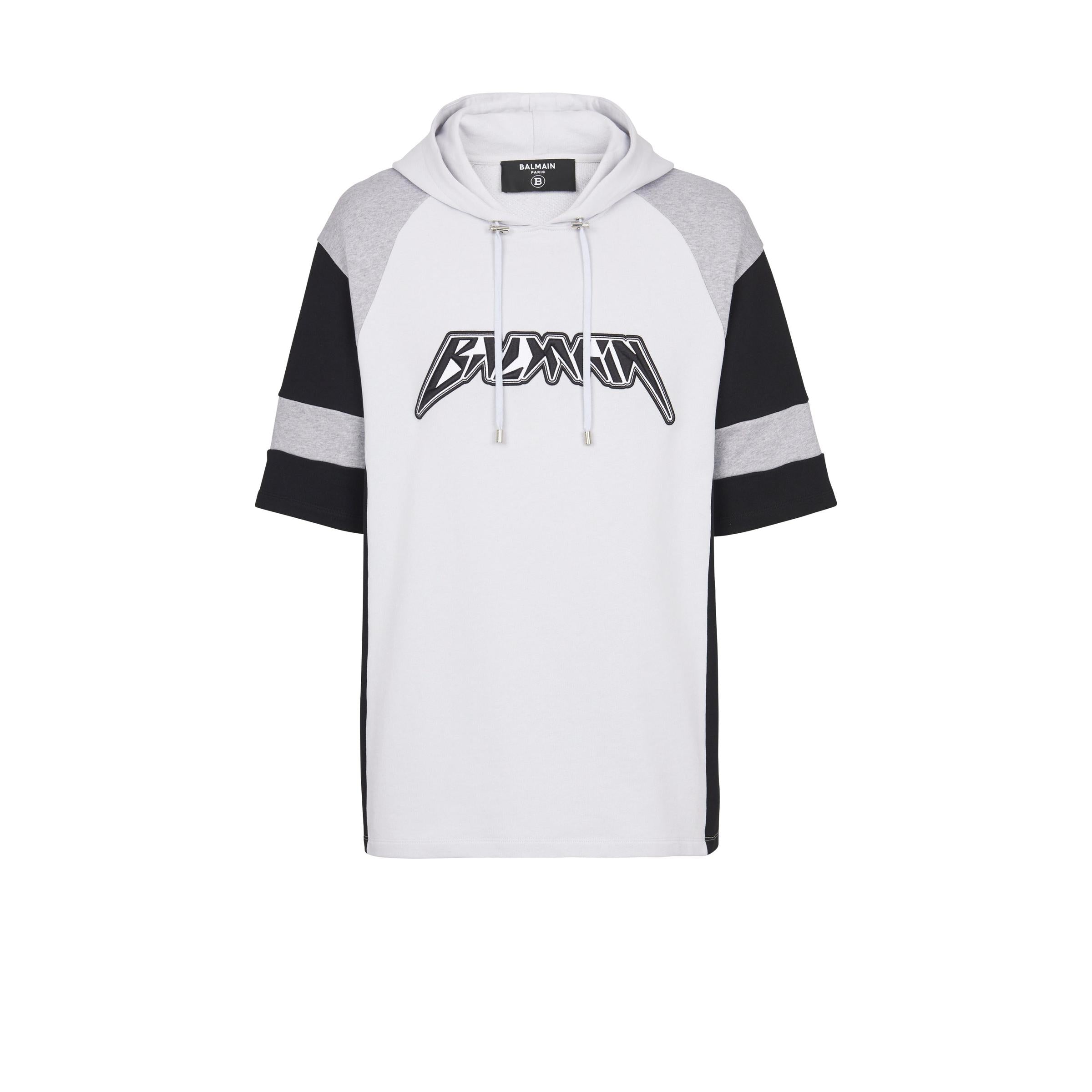 White Hooded Oversized T-shirt