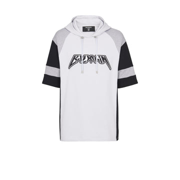 White Hooded Oversized T-shirt