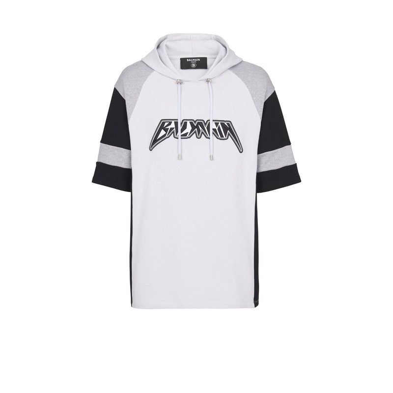 White Hooded Oversized T-shirt