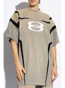Beige Cotton T-shirt
