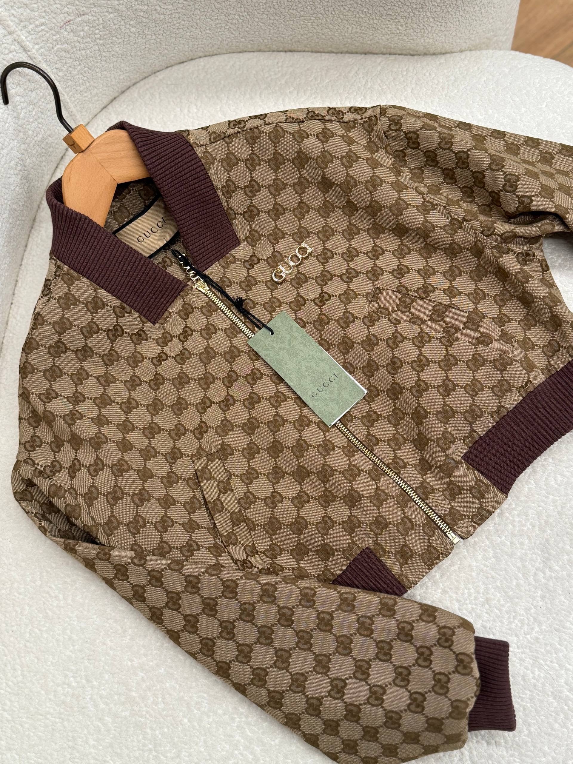 Brown Monogram Women’s Jacket