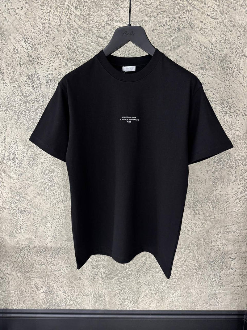 Black Cotton T-shirt