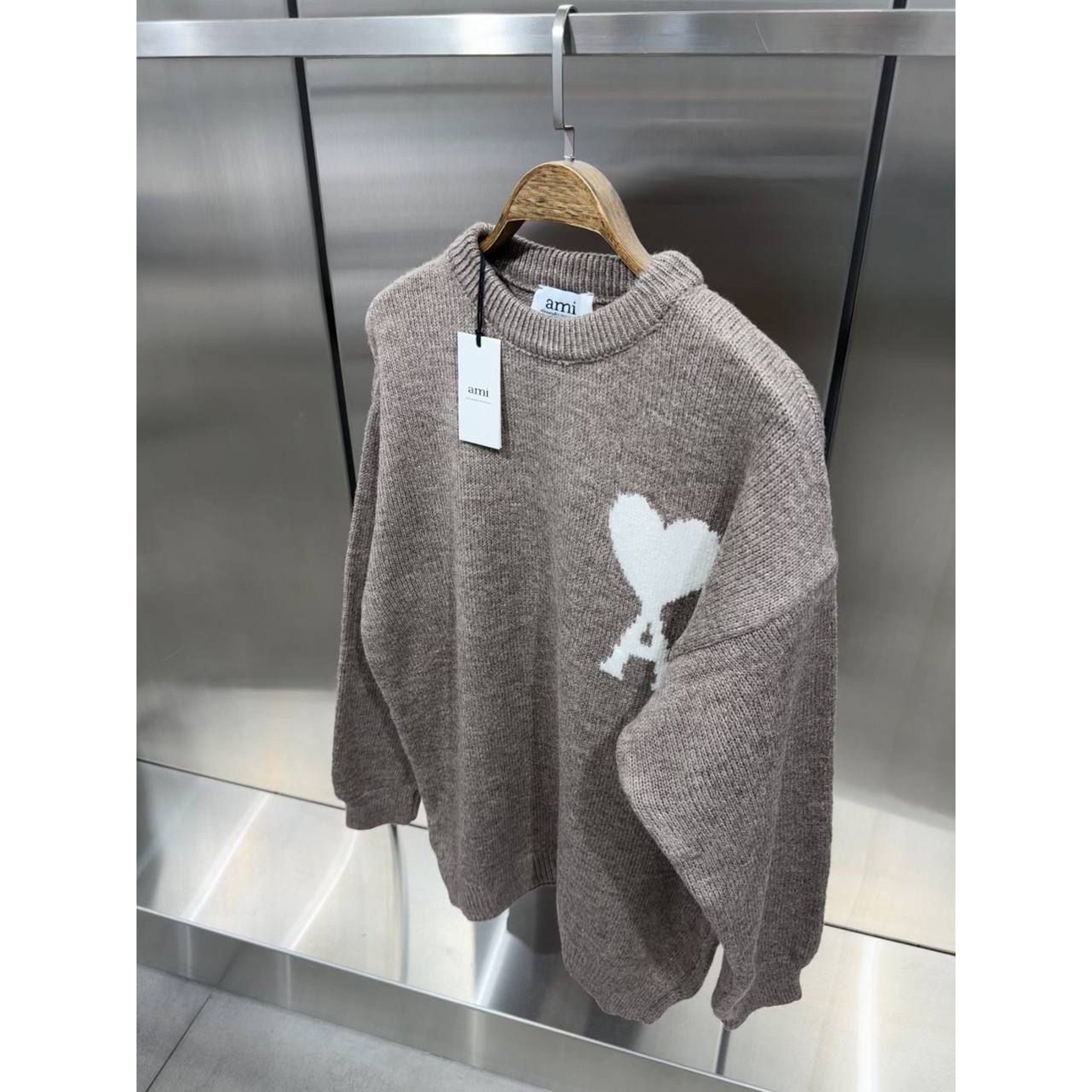 Beige Wool Sweater