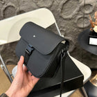 Black Leather Cross Body Bag