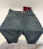 Blue Women Monogram Jeans