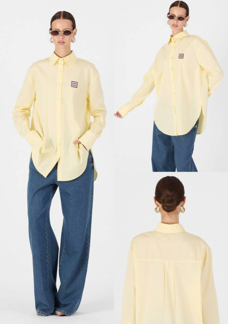 Yellow Women Shirt