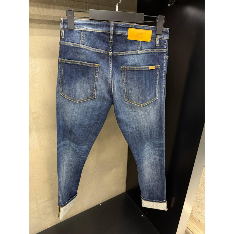 Blue Jeans with Logo