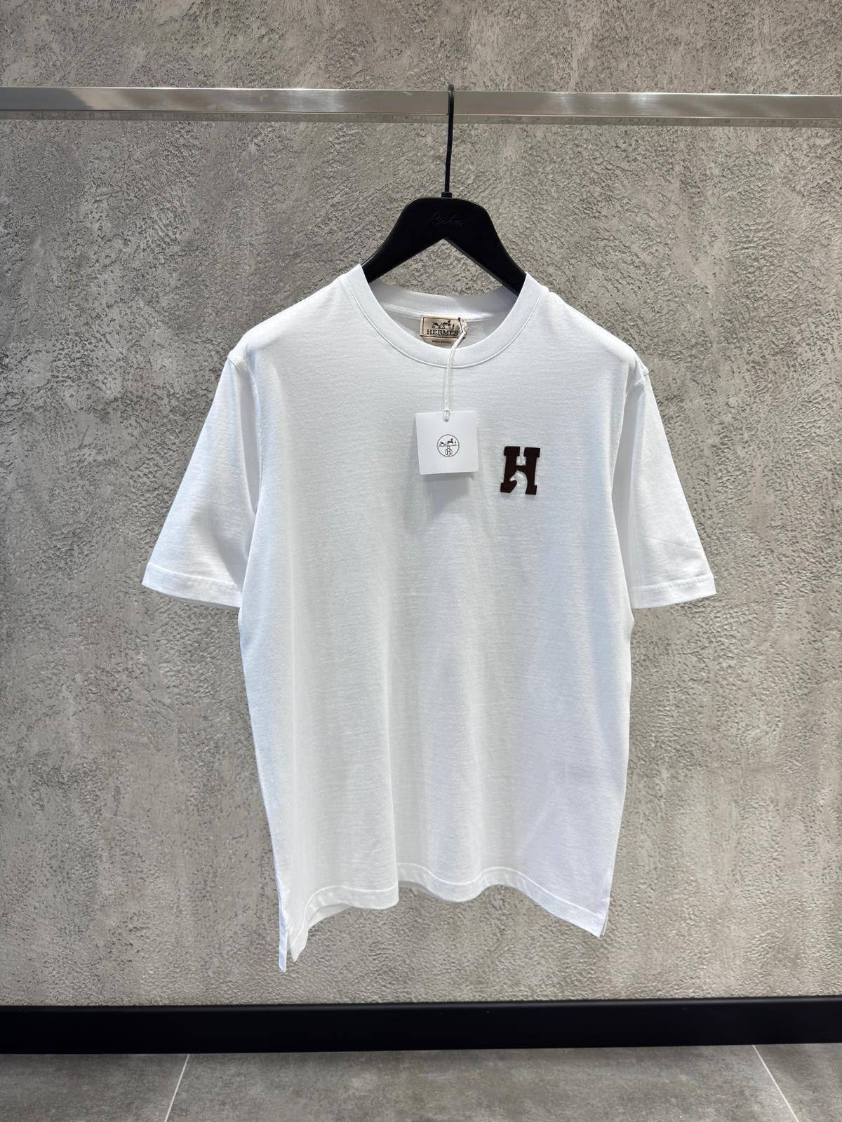 White Cotton T-shirt