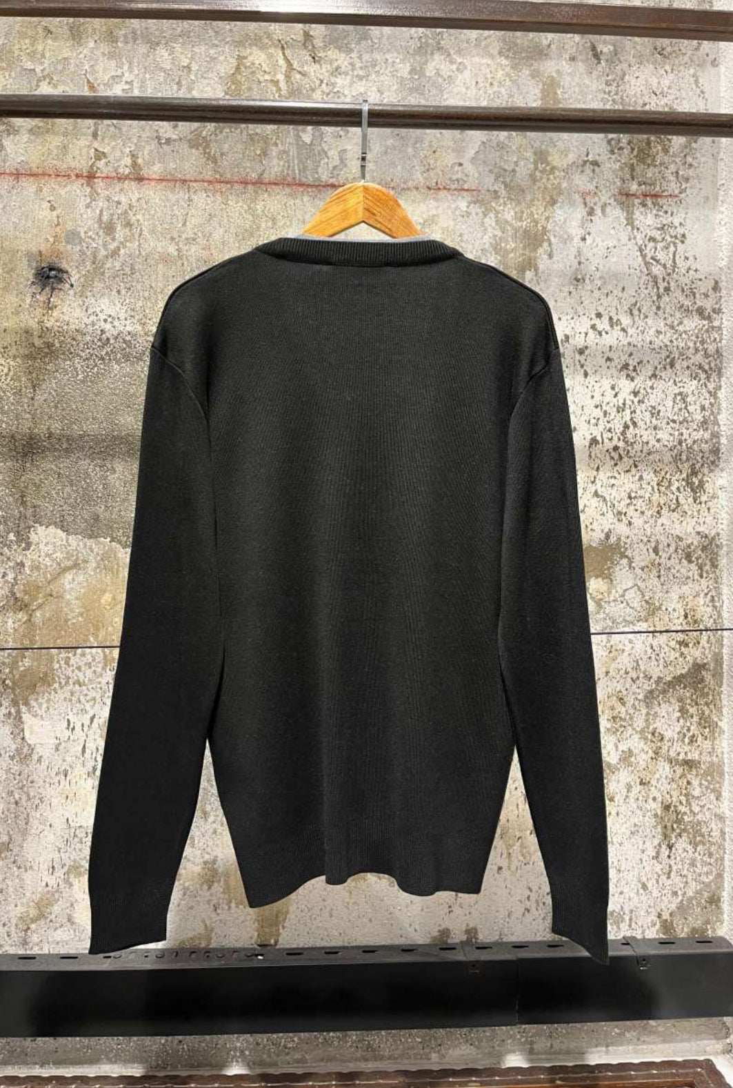 Black Knitted Cardigan