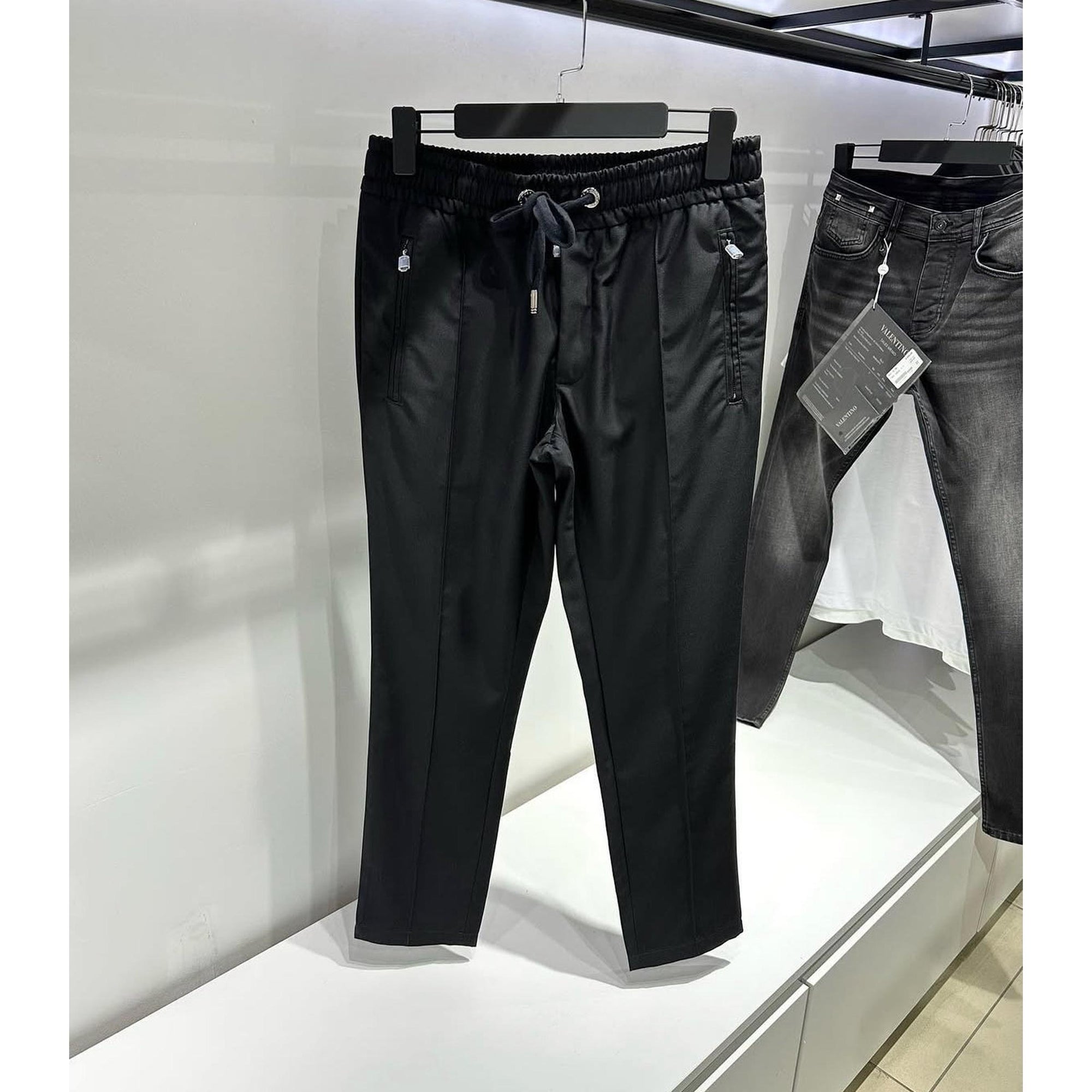 Black Track Pants