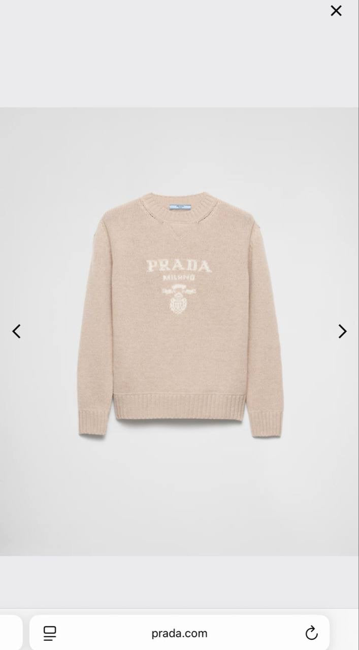 Beige Knitted Women’s Sweater