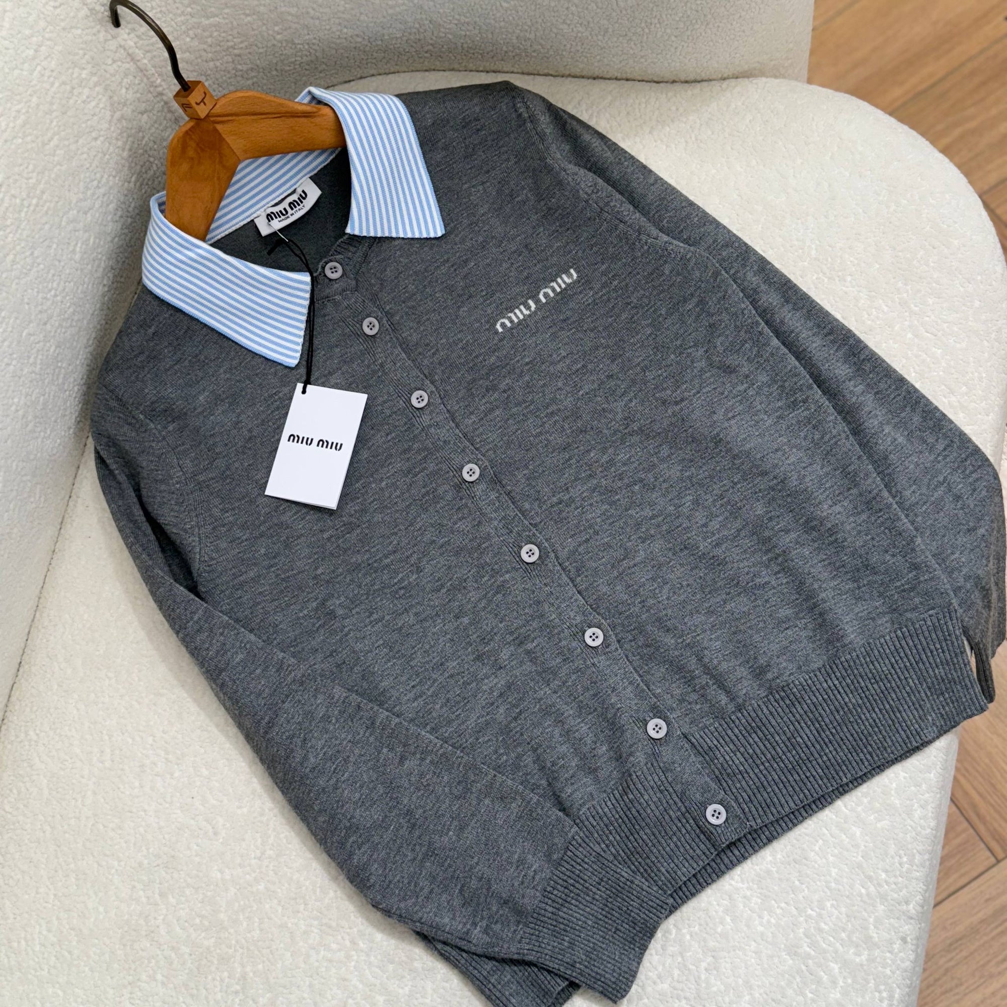 Grey Knitted Sweater