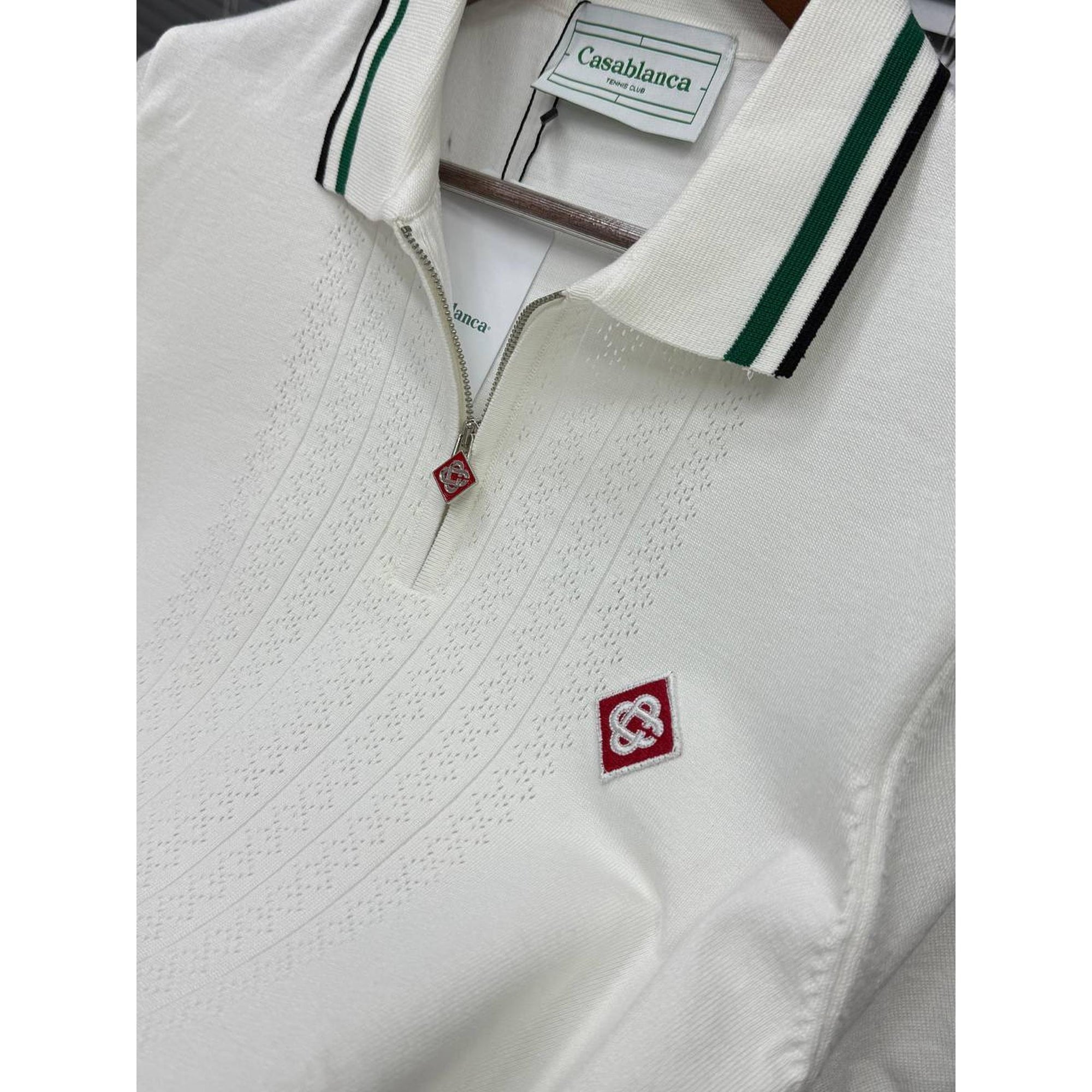 White Luxury Polo T-Shirt