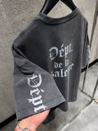 Grey Cotton T-shirt