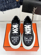 Black Monogram Sneakers
