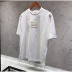 White Oversized T-Shirt with Embroidered Logo