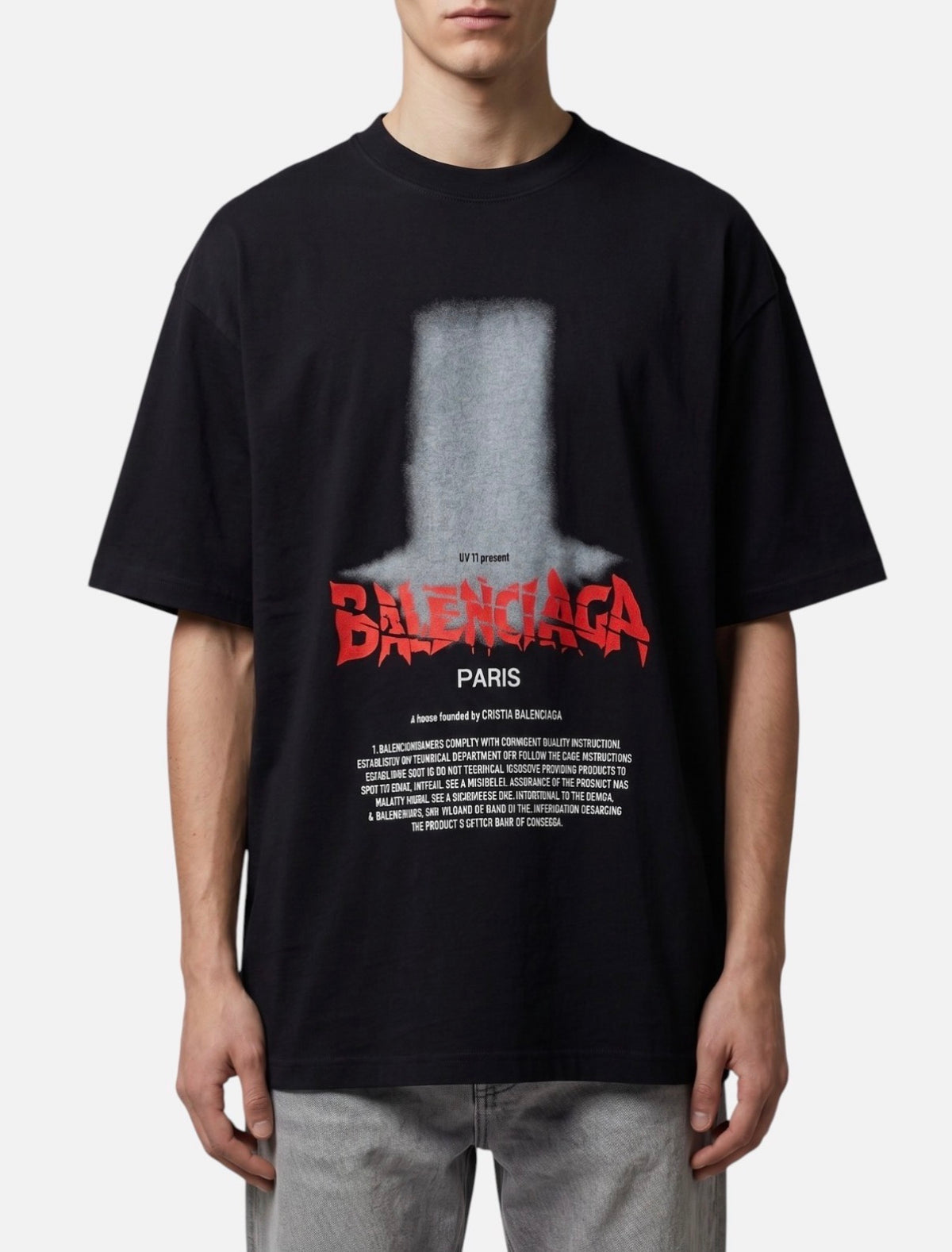 Black Oversized T-shirt