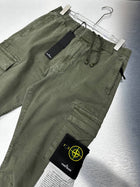 Black & Green Cargo Pants