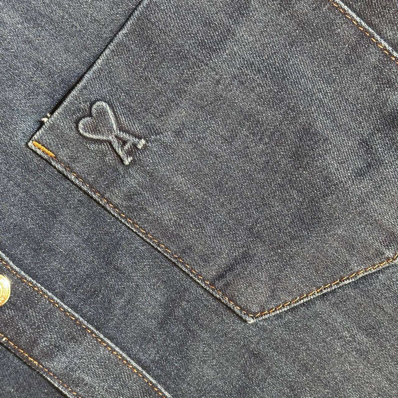 Dark Blue Denim Shirt Jacket