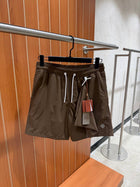 Brown Swim Shorts