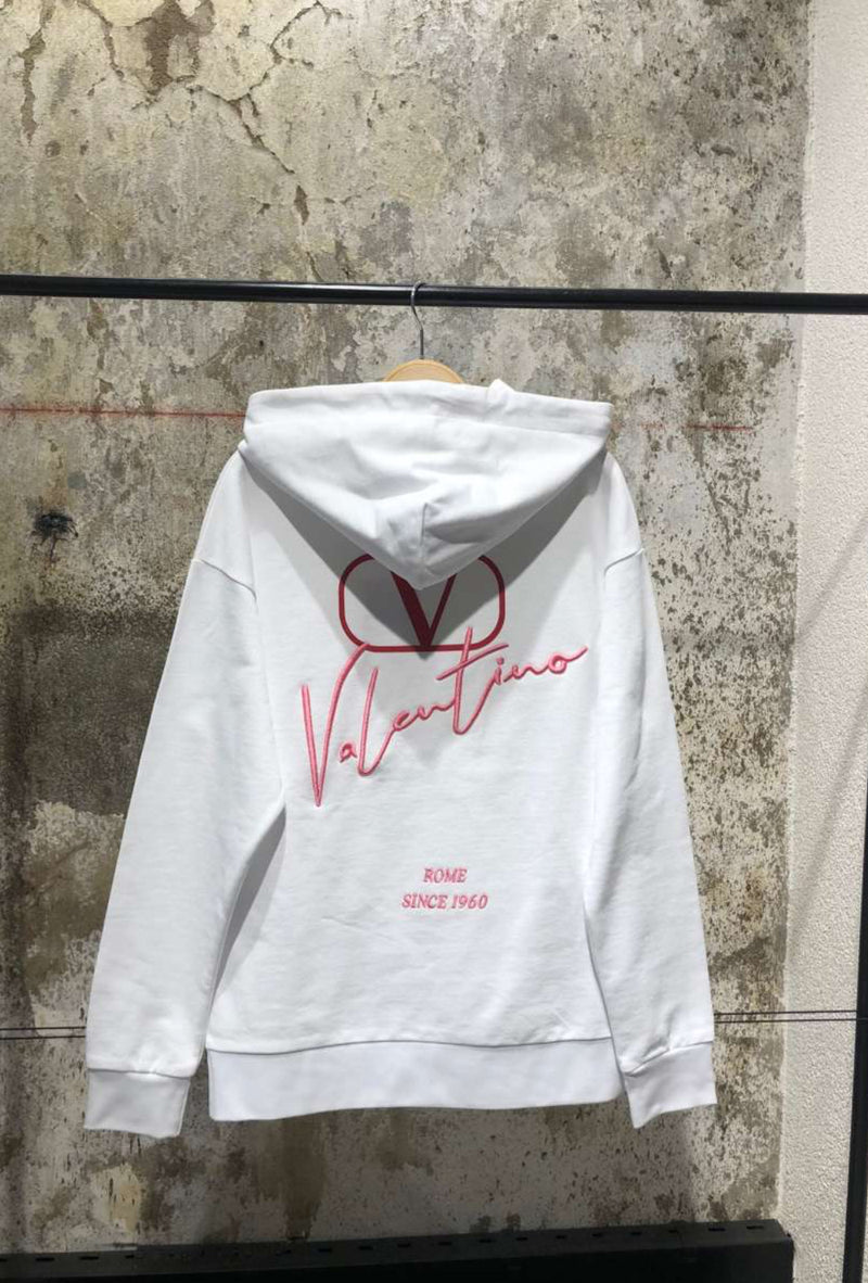 White Oversized Hoodie