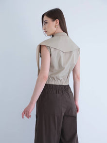 Green Sleeveless Shirt