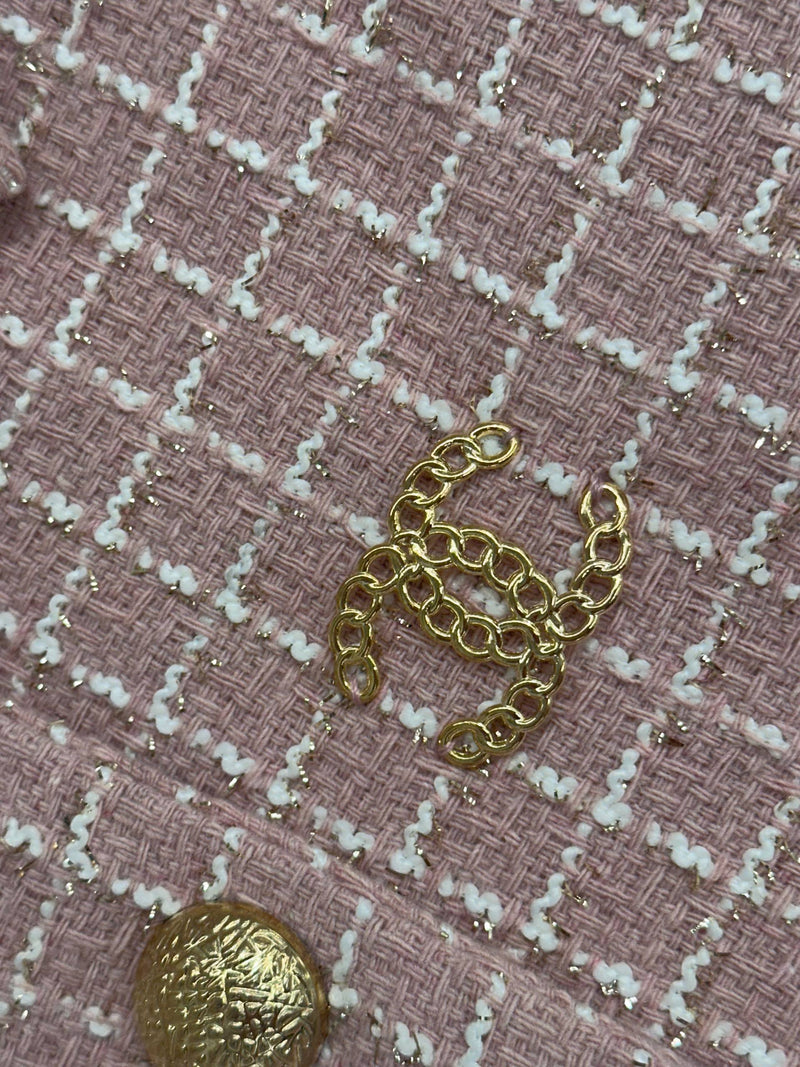 Pink Women Boucle Set
