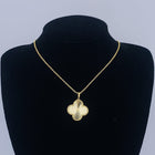 Gold Clever Necklace