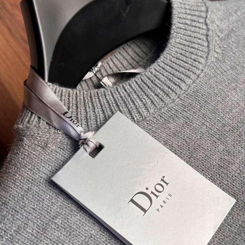 Grey Knitted Sweater