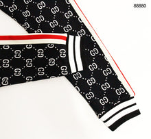 Navy Blue Monogram Tracksuit