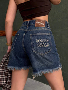 Dark Blue Shorts