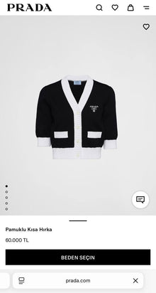 Black Knitted Cardigan