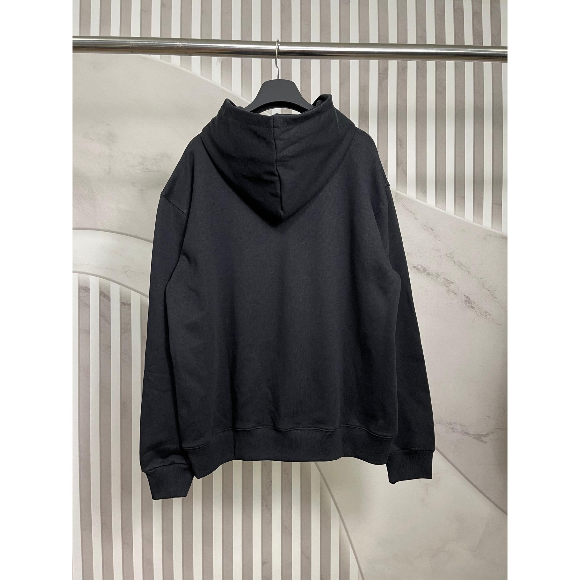 Black Oversized Hoodie