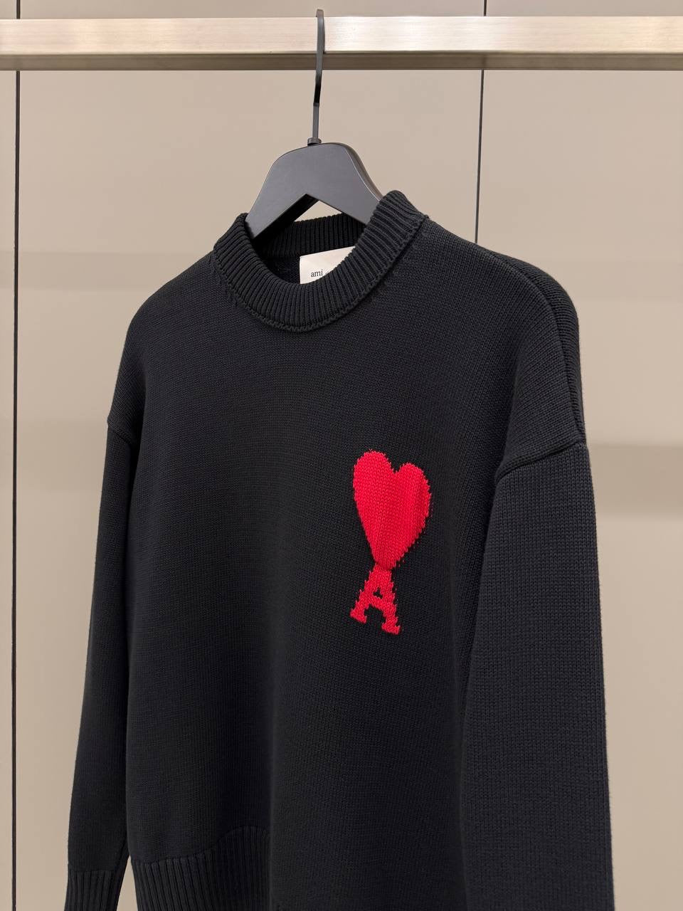Black Knitted Sweater