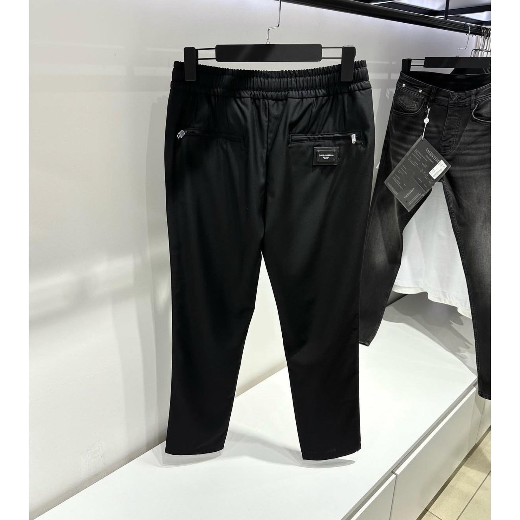 Black Track Pants