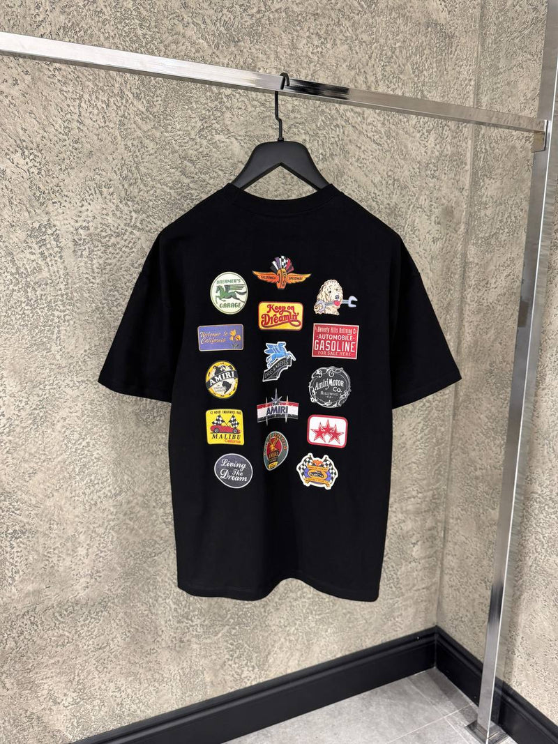 Black Cotton T-shirt