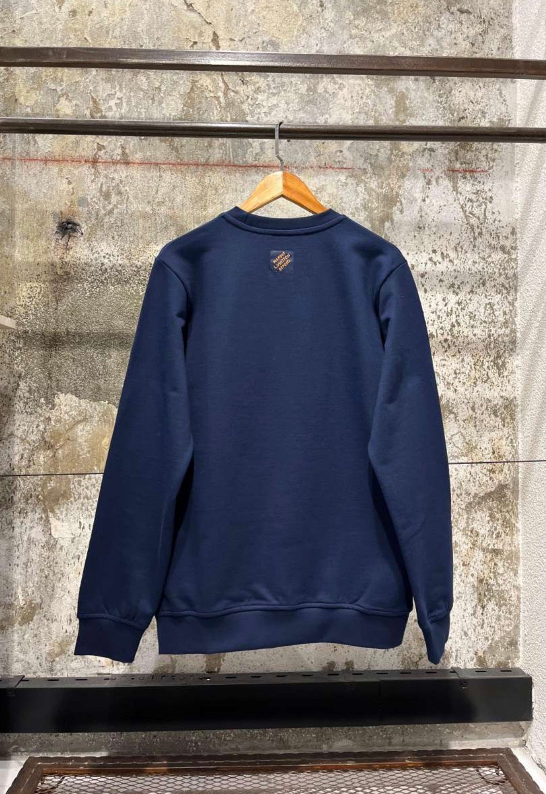 Dark Blue Oversized Blouse