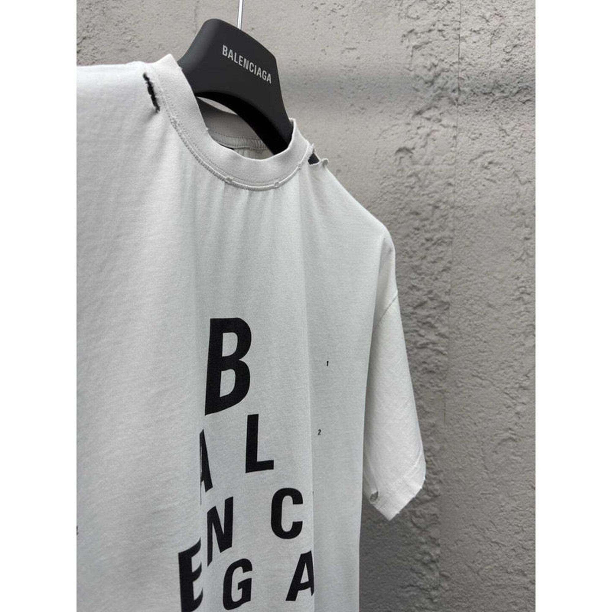 White Cotton Oversized T-shirt