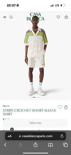 Stripe Crochet Set